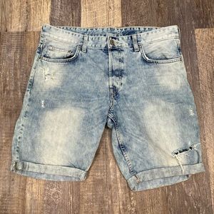 H&M denim shorts